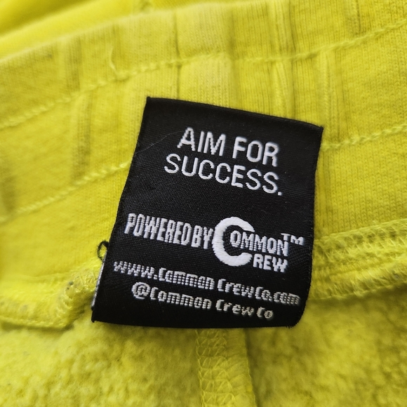 Sniper Gang Cross Hairs Ribbon Logo Green Fleece Sweat Shorts "Everything 1K"  S - Picture 12 of 14